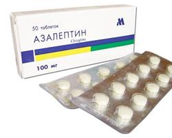 Азалептин: передозировка препаратом